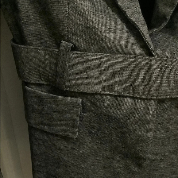 WORTHINGTON~GRAY BLAZER~ W BELT~ SIZE 10 - Picture 6 of 8